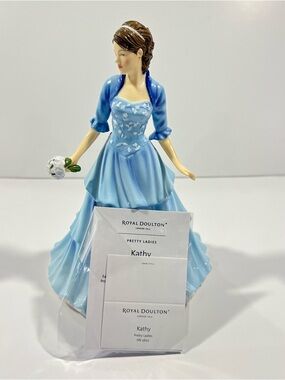 Royal Doulton Pretty Ladies Figurine Kathy HN 5622 Collectible Fine Bone China